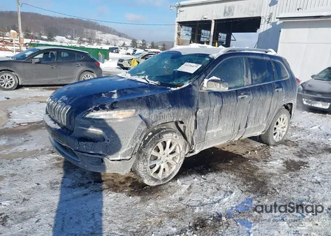 2015 Jeep Cherokee Limited z USA, uszkodzony, nr VIN 1C4PJMDB7FW736230